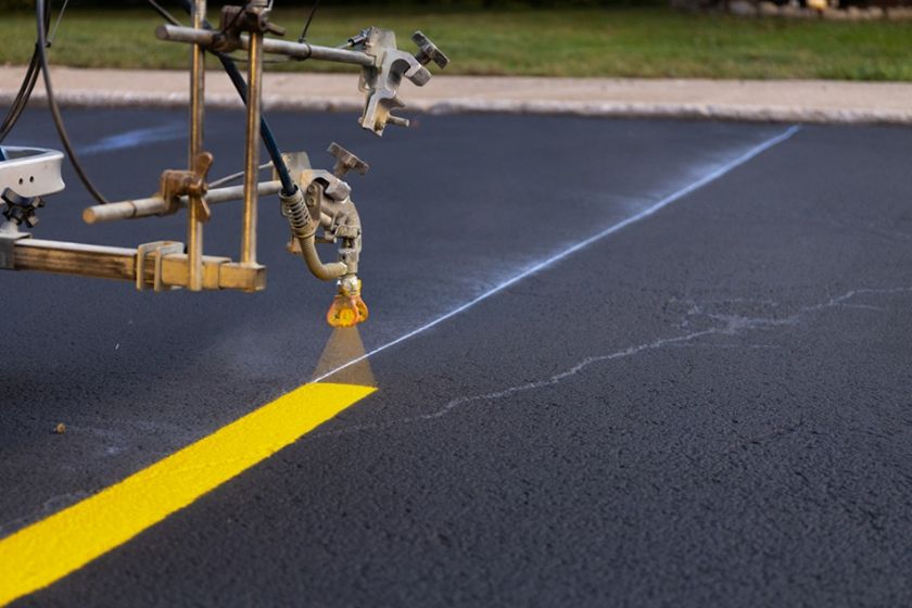 Maltepe Yol Otopark Çizgileri Boyama Yol Çizgisi Boyama Firması